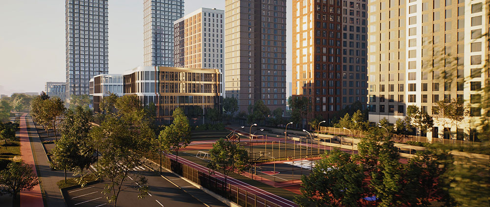 Благоустройство ЖК City Bay