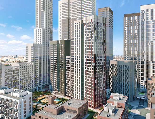 ЖК Headliner (Хедлайнер) - купить квартиру в жилом комплексе Хедлайнер (Центр Сити) в Москве, выгодные цены от Метриум